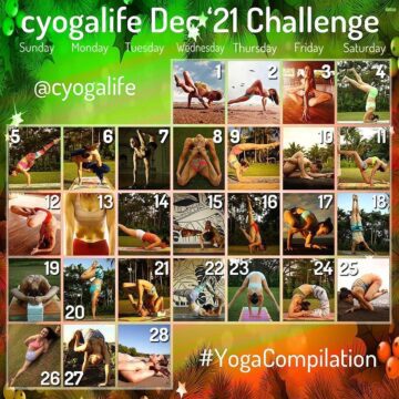        @ckmyoga Hello December Posted @withregram • @cyogalife Announcing Decembers challeng